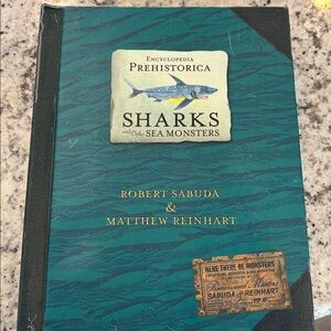 Robert Sabuda “Encyclopedia Sharks & Other Sea Monsters” pop-up book 1st edition
